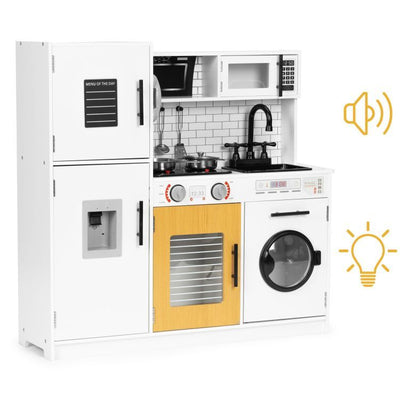 Liela koka virtuve bērniem ar skaņu un LED MAGIC KITCHEN