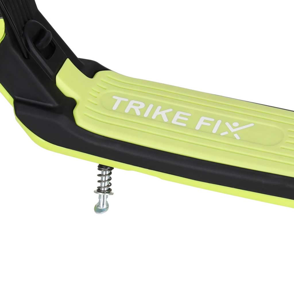 Bērnu skrejritenis TRIKE FIX ar LED, salokāms, neona zaļš | EcoToys