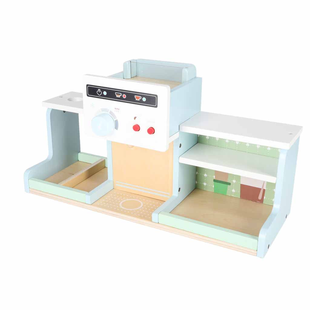 Koka kafejnīca un konditoreja bērniem ar kafijas automātu un desertiem | EcoToys