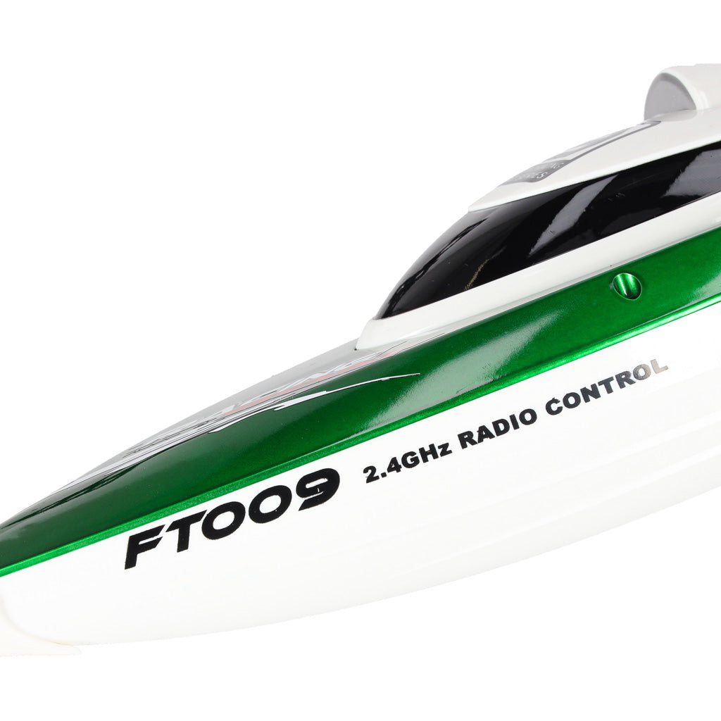 Tālvadības ātrlaiva FT009 līdz 30 km/h, zaļa | EcoToys
