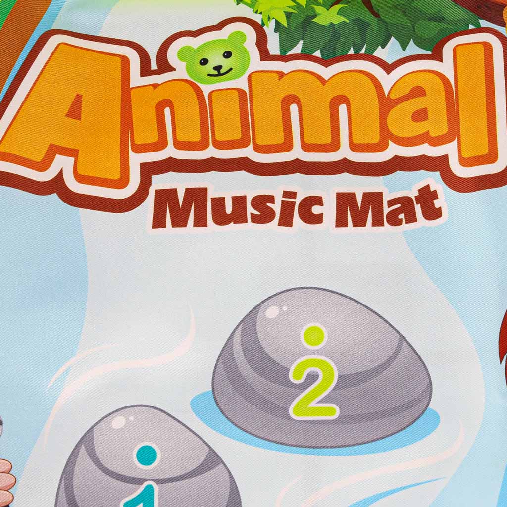 Izglītojošs interaktīvs mūzikas paklājs dzīvniekiem | EcoToys
