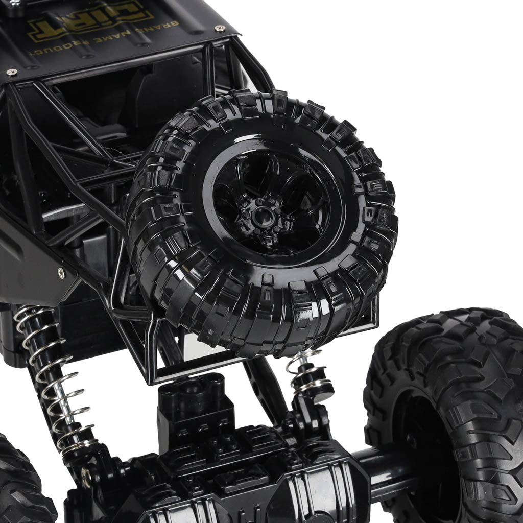 Tālvadības auto Rock Crawler 4×4, metāla, 1:12, melns | EcoToys