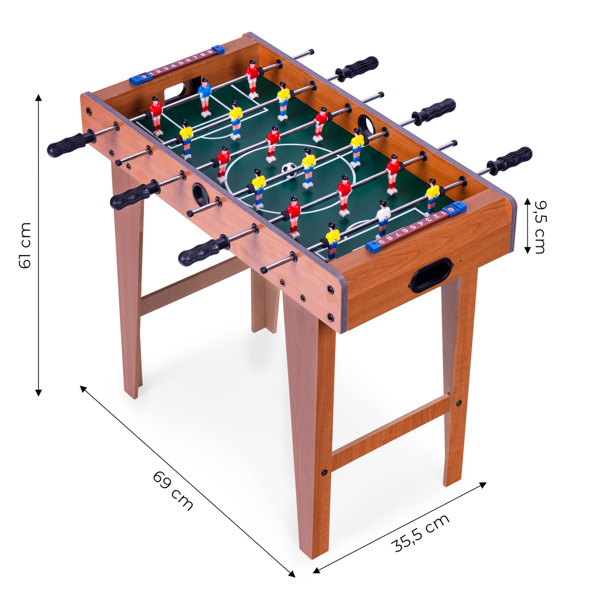 Koka galda futbols 69x35 cm | EcoToys