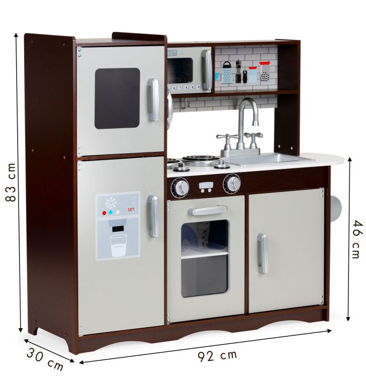 Bērnu virtuve MODERN BROWN