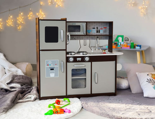 Bērnu virtuve MODERN BROWN