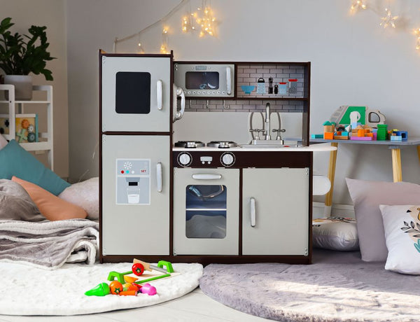 Bērnu virtuve MODERN BROWN