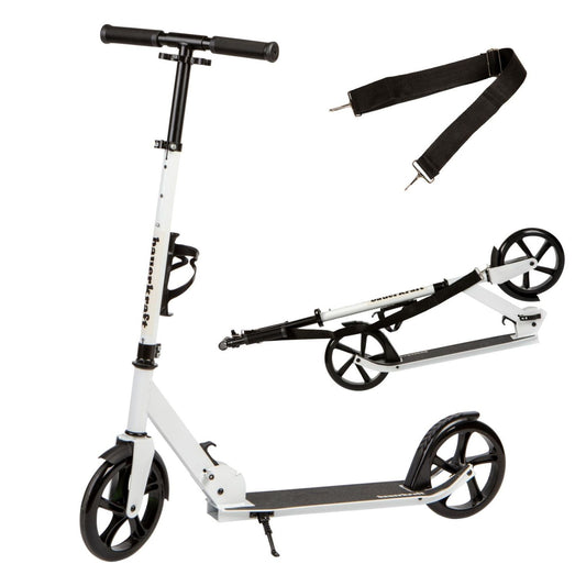 Pilsētas skrejritenis bērniem un pusaudžiem, saliekams, 91–101 cm, riteņi 200 mm, pudeles turētājs | EcoToys