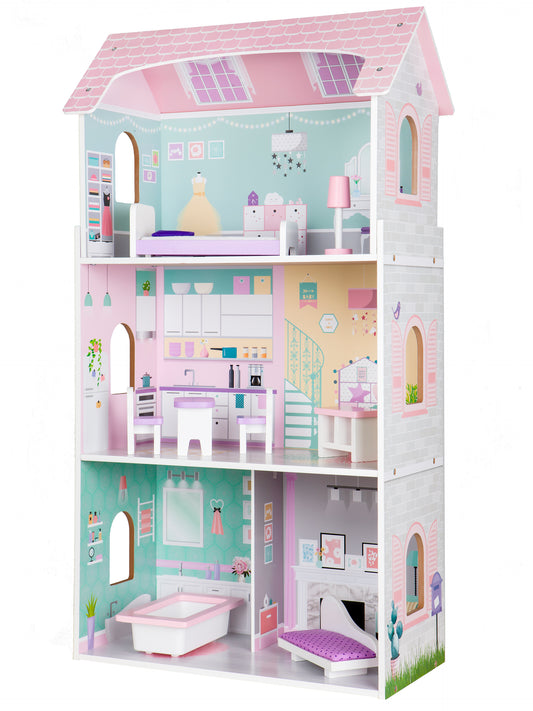 Koka leļļu māja “Jagodowa Residence” | EcoToys