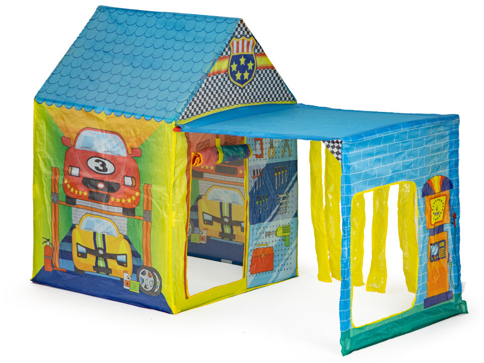Bērnu rotaļu telts “Auto darbnīca” IPLAY | EcoToys