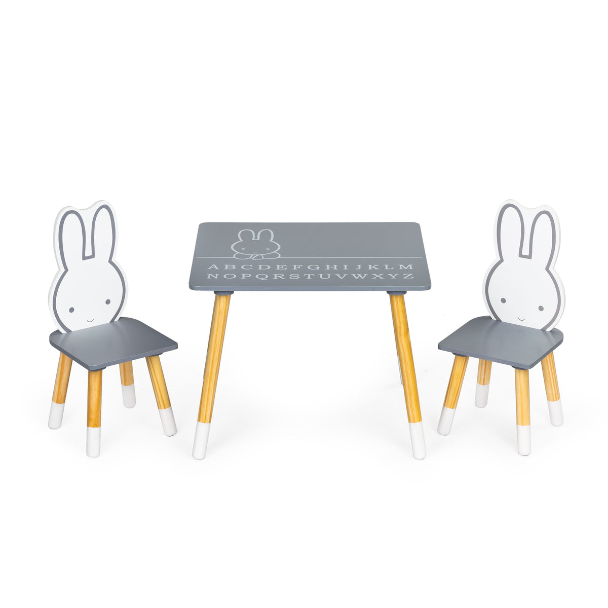 Bērnu mēbeļu komplekts: galds + 2 krēsli | EcoToys