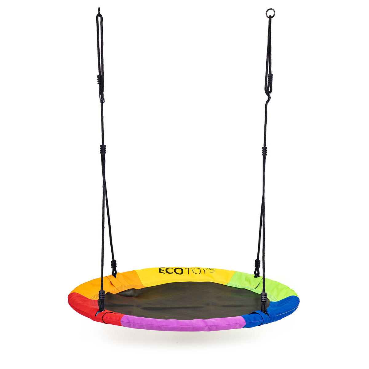 Dārza šūpoles “Ligzda” 100 cm, krāsainas | EcoToys