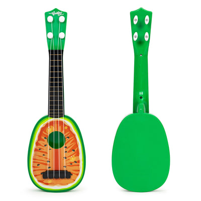 Ukuleles ģitāra bērniem četru stīgu arbūzs