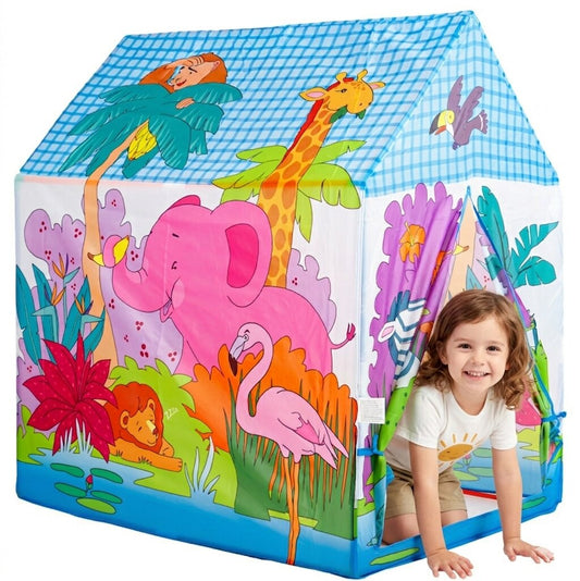 Bērnu rotaļu telts “Zoodārzs” IPLAY | EcoToys