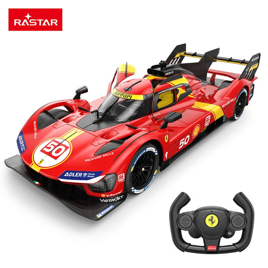 Radiovadāma mašīna Ferrari 499P, 1:14 Rastar 10110 | EcoToys