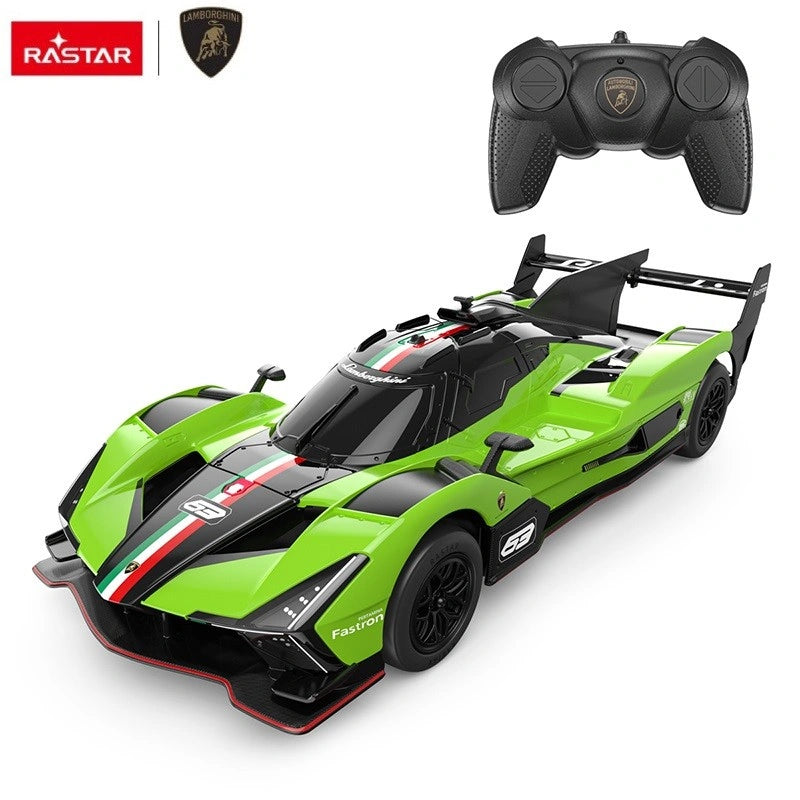 Radiovadāma mašīna Lamborghini SC63 LMDH, 1:24 Rastar 10160 | EcoToys