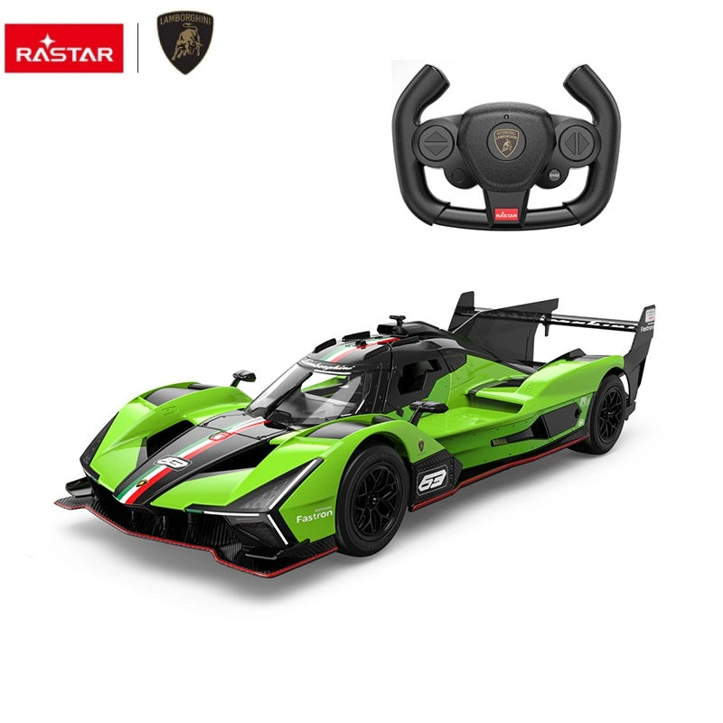 Radiovadāma mašīna Lamborghini SC63 LMDH, 1:14 Rastar 10150 | EcoToys