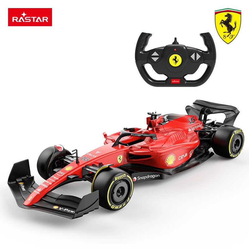 Radiovadāma mašīna Ferrari F1 75, 1:12 Rastar 99900 | EcoToys
