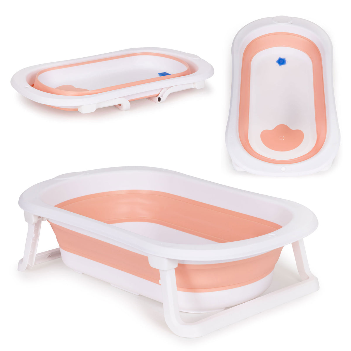 Saliekama mazuļu vanniņa ar notekvārstu | EcoToys