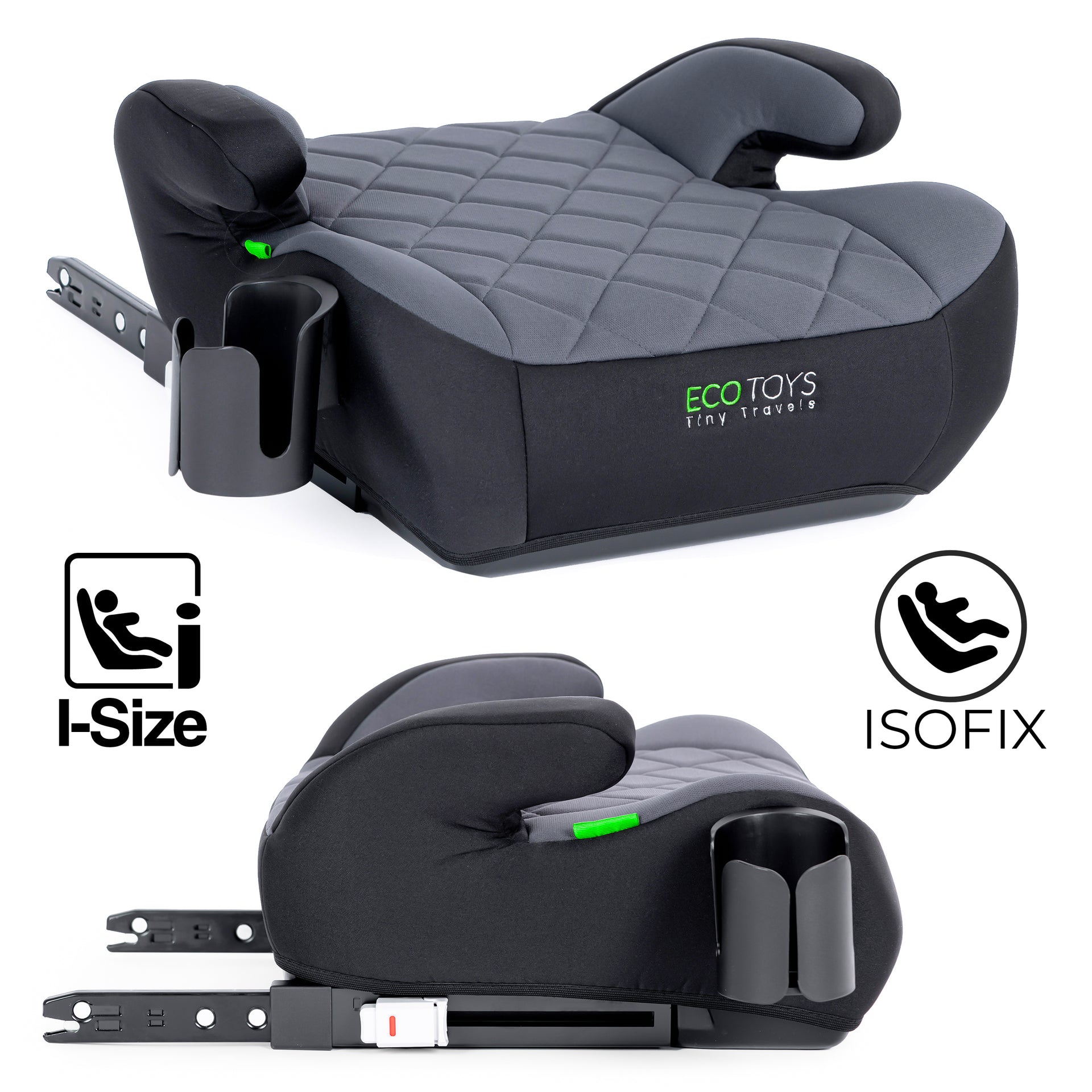 ISOFIX auto sēdekļa pamatne bērniem i-SIZE 125-150 cm