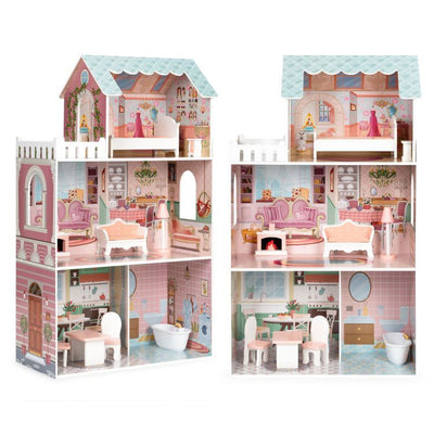 Liela leļļu māja ar mēbeļu komplektu BARBIE