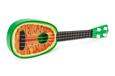 Ukuleles ģitāra bērniem četru stīgu arbūzs