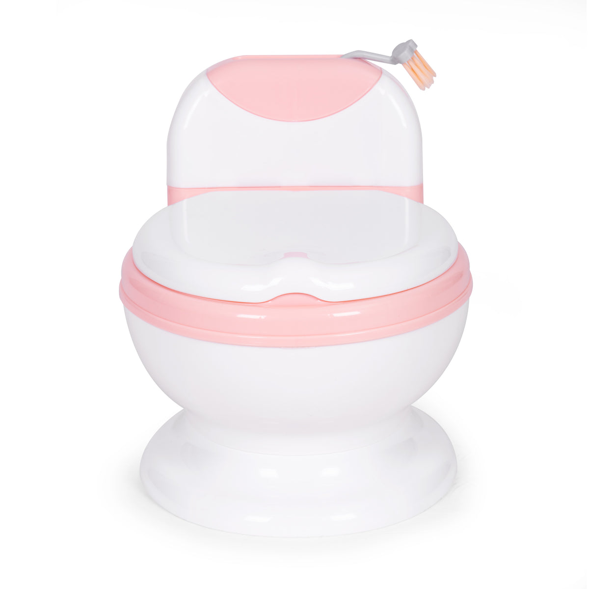 Bērnu podiņš ar izņemamu ieliktni, vāku un birsti | EcoToys