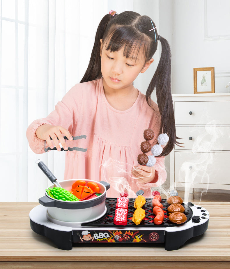 Mini virtuve – grils ar virtuves piederumiem bērniem | EcoToys
