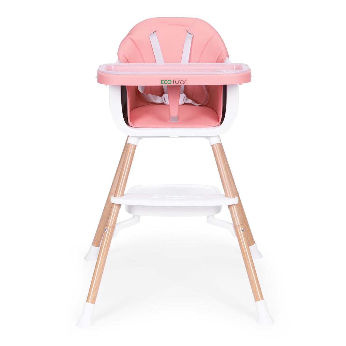Barošanas krēsliņš 2in1, rozā | EcoToys
