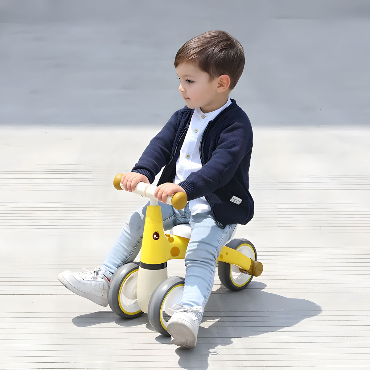 Bērnu trīsritenis – līdzsvara velosipēds “Žirafe” | EcoToys