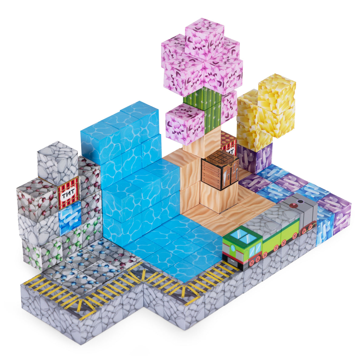 Magnētiskais konstruktors bērniem, 112 gab. | EcoToys
