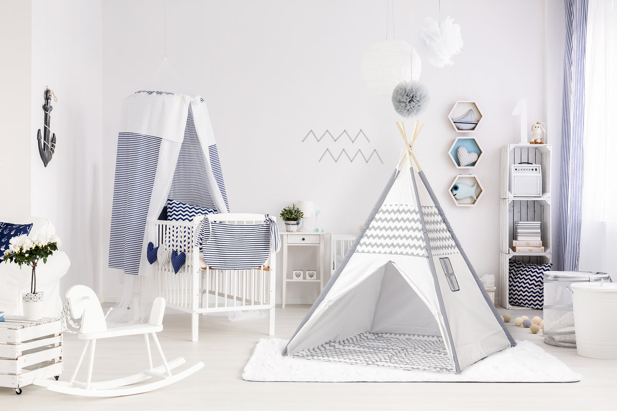 Tipi vigvama telts ar pilnu grīdu | EcoToys