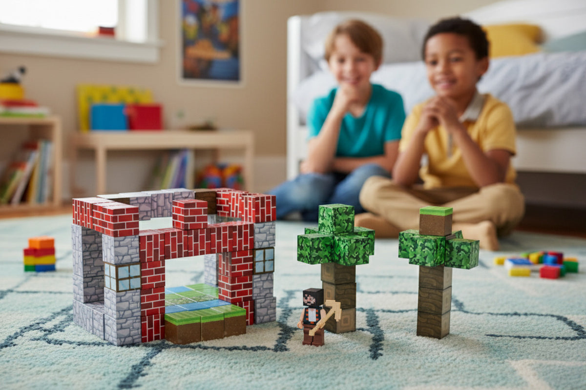 Magnētiskais konstruktors bērniem, 100 gab. | EcoToys