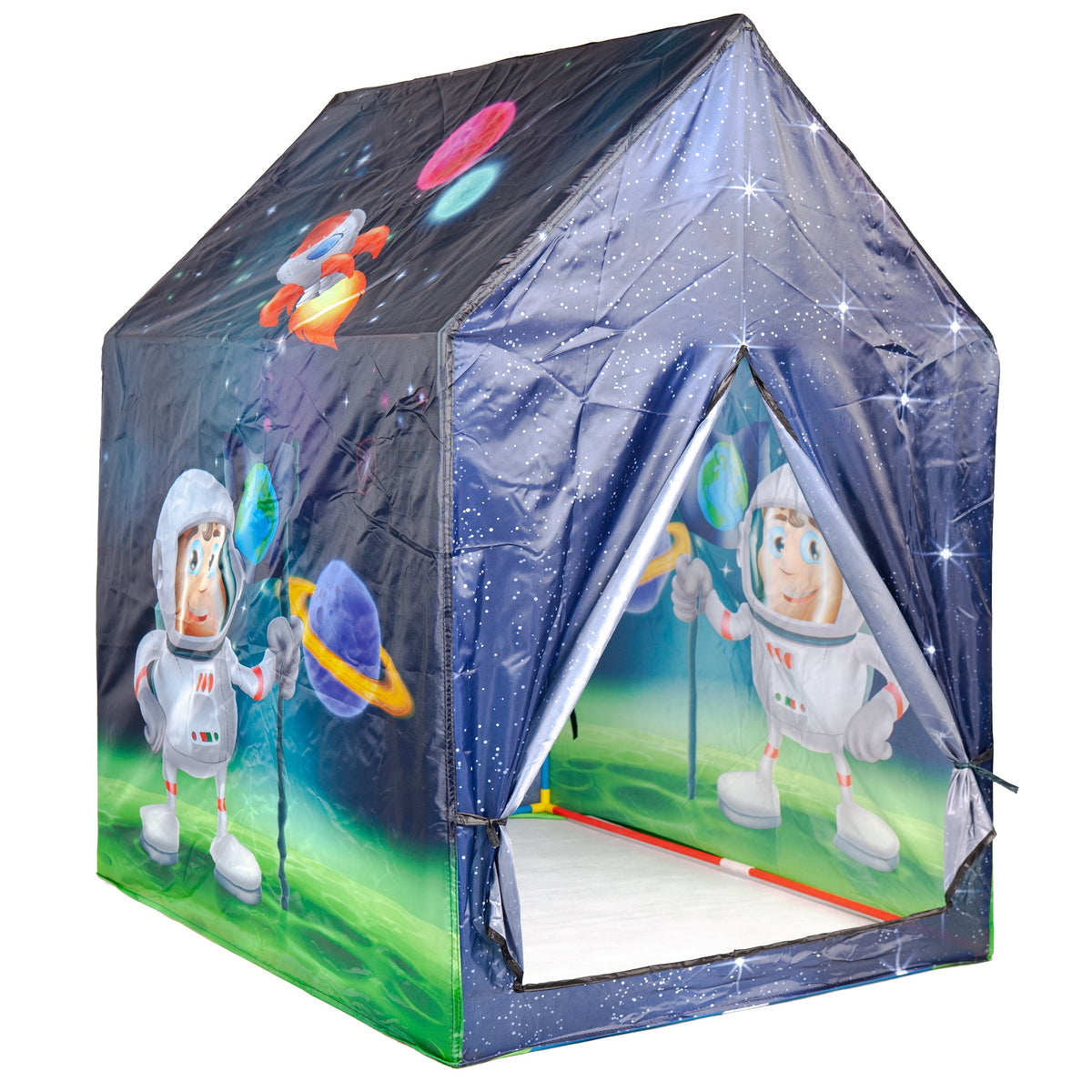 Bērnu rotaļu telts “Kosmosa māja” IPLAY | EcoToys