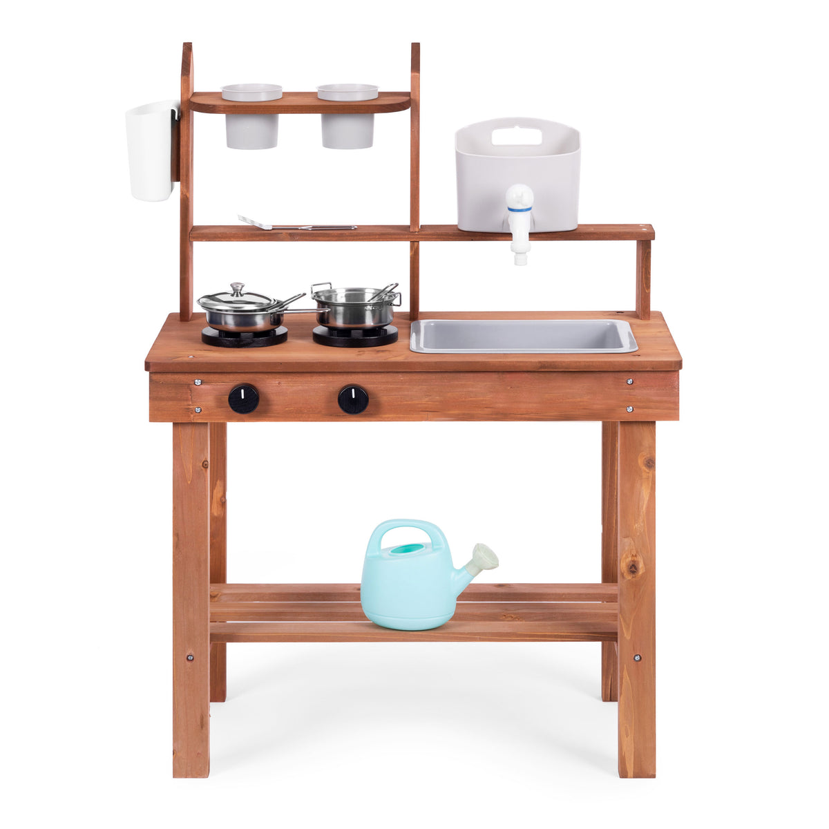 Bērnu āra “dubļu virtuve” no egles koka | EcoToys