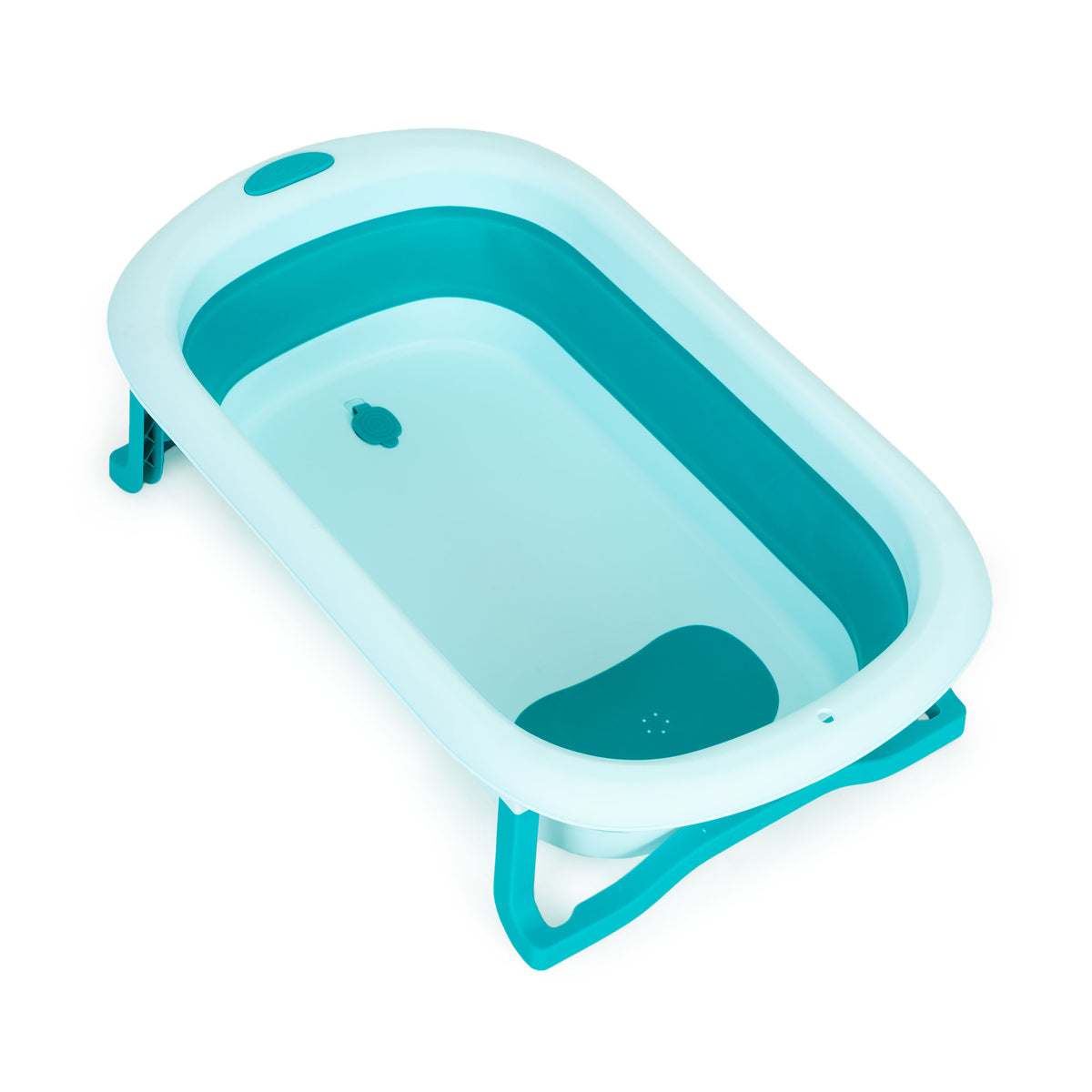 Saliekama mazuļu vanniņa ar notekvārstu, zila | EcoToys