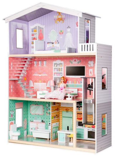 Koka leļļu māja ar liftu  Candy Residence