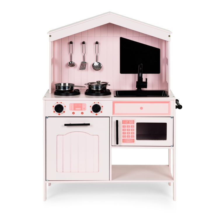Koka virtuve bērniem READY TO GRILL PINK