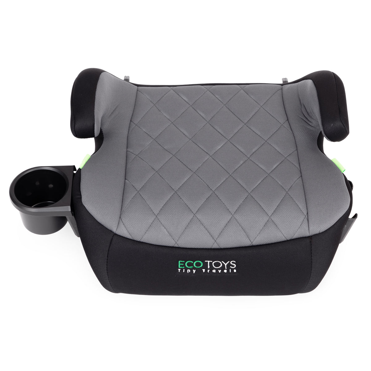 Bērnu autosēdeklis-paliktnis ISOFIX i-SIZE, 125–150 cm, ar glāzes turētāju | EcoToys