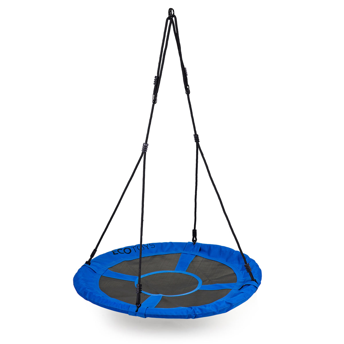 Dārza šūpoles “Ligzda” 100 cm, zilas | EcoToys