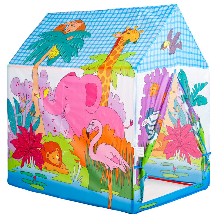 Bērnu rotaļu telts “Zoodārzs” IPLAY | EcoToys