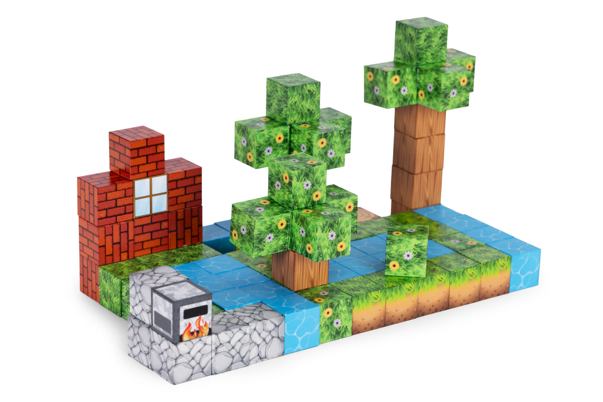 Magnētiskais konstruktors bērniem, 88 gab. | EcoToys