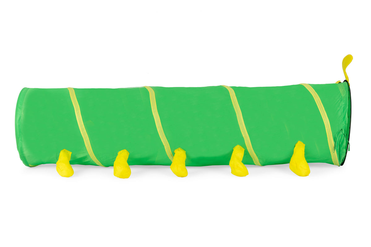 Bērnu rotaļu telts ar tuneli “Kāpurs” IPLAY | EcoToys