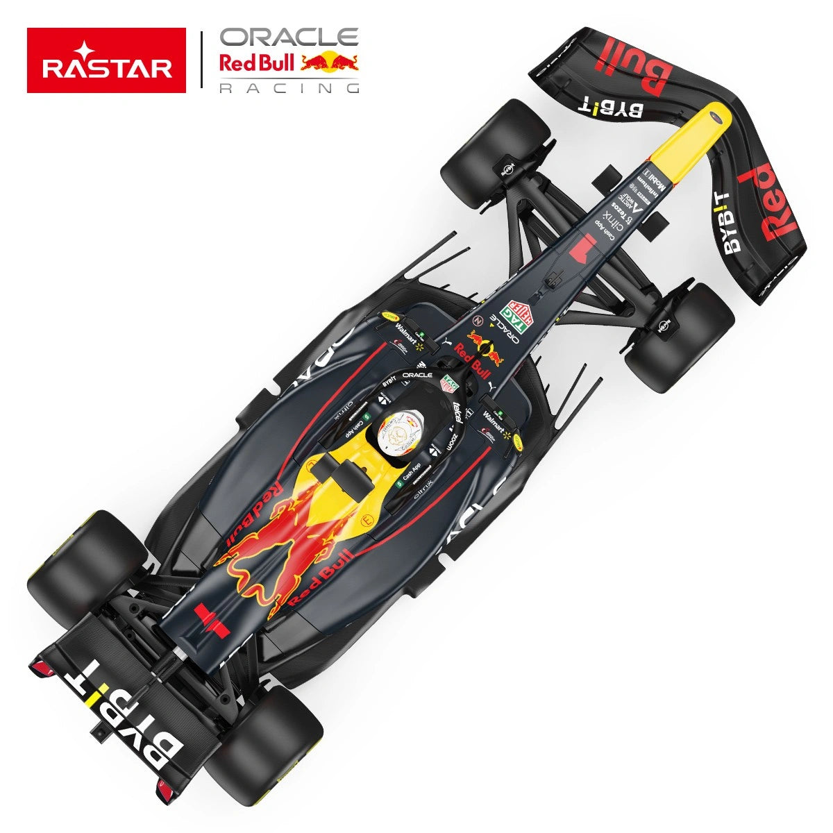 Radiovadāma mašīna Oracle Red Bull Racing RB18 F1, 1:12 Rastar 94700 | EcoToys