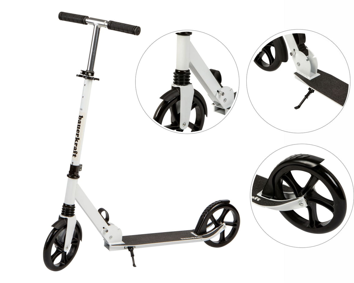 Pilsētas skrejritenis bērniem un pusaudžiem, saliekams, 95–105 cm, riteņi 200 mm | EcoToys