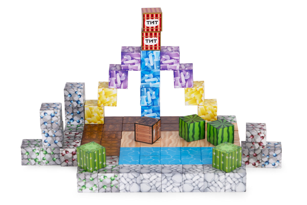 Magnētiskais konstruktors bērniem, 88 gab. | EcoToys