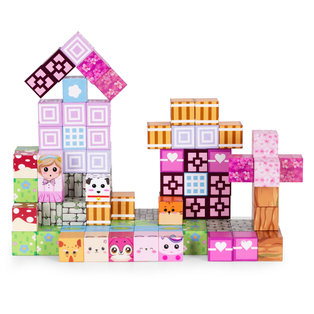 Magnētiskais konstruktors bērniem, 113 gab. | EcoToys
