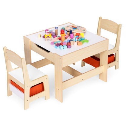 Bērnu galds ar 2 krēsliem PASAKA | EcoToys