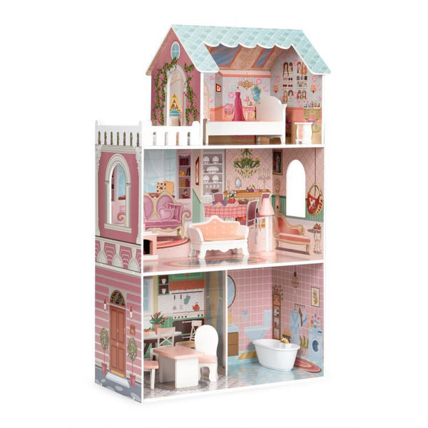 Liela leļļu māja ar mēbeļu komplektu BARBIE