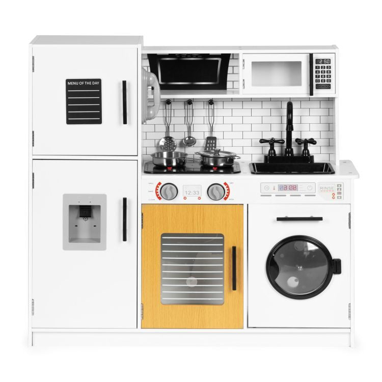 Liela koka virtuve bērniem ar skaņu un LED MAGIC KITCHEN