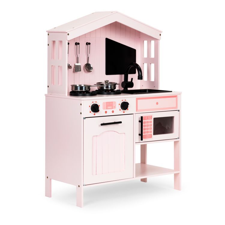 Koka virtuve bērniem READY TO GRILL PINK